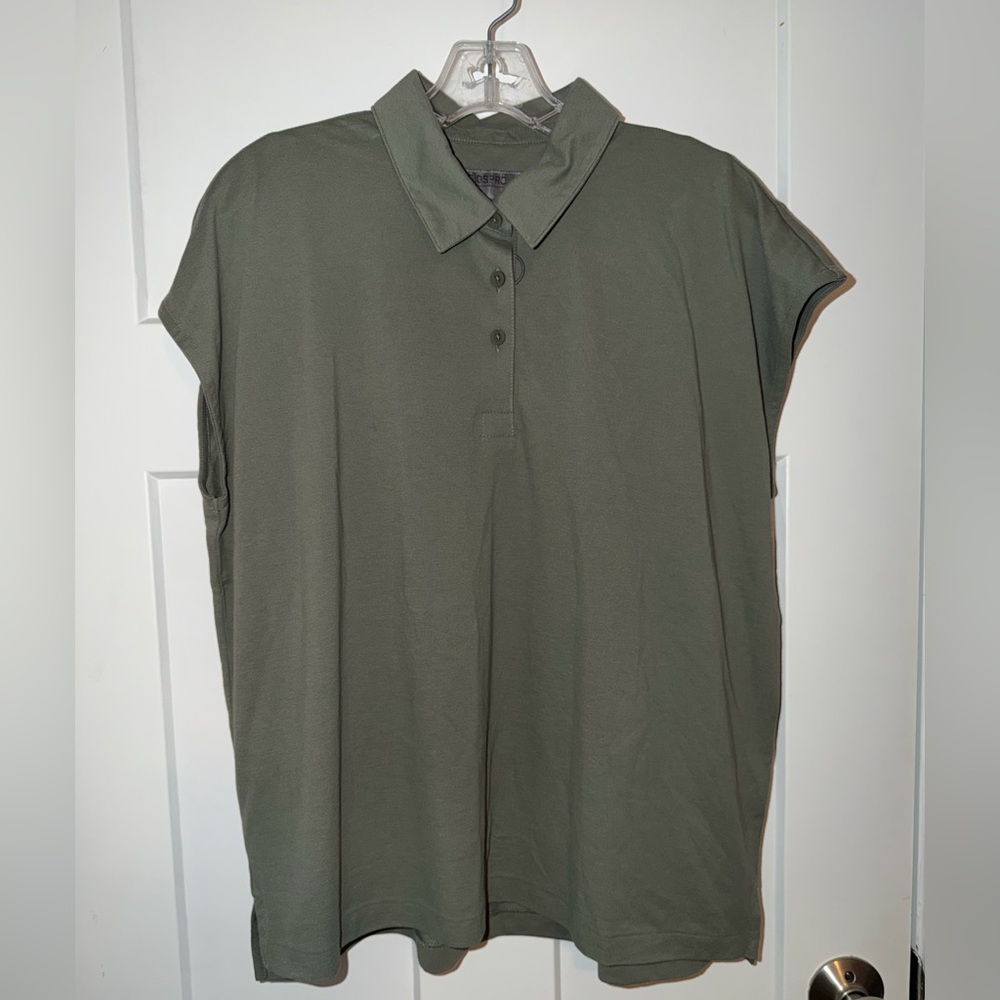 FigsPro Ella Pique Scrub Polo